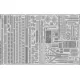 Eduard 53101 1/350 USS CA-35 Indianapolis 0 Photo-Etched for Ships Photo etched set
