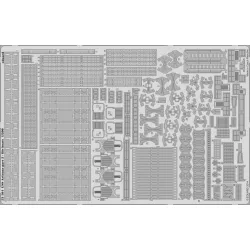 Eduard 53104 1/200 USS Arizona part 3-life boats 1/200 Photo-Etched for Ships Photo etched set