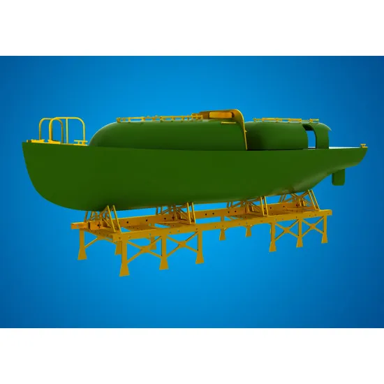 Eduard 53104 1/200 USS Arizona part 3-life boats 1/200 Photo-Etched for Ships Photo etched set