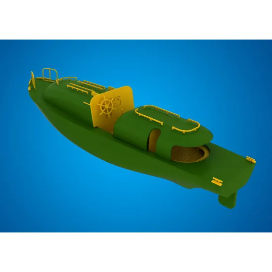 Eduard 53104 1/200 USS Arizona part 3-life boats 1/200 Photo-Etched for Ships Photo etched set