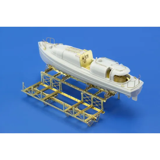 Eduard 53104 1/200 USS Arizona part 3-life boats 1/200 Photo-Etched for Ships Photo etched set