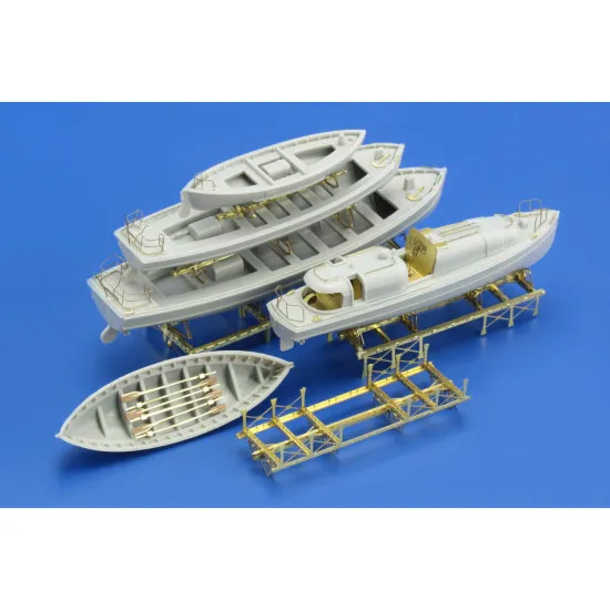 Eduard 53104 1/200 USS Arizona part 3-life boats 1/200 Photo-Etched for Ships Photo etched set