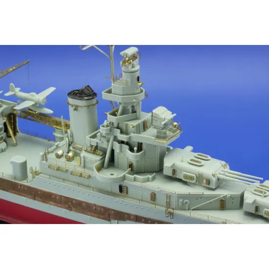 Eduard 53105 1/350 USS CA-35 Indianapolis railings 0 Photo-Etched for Ships Photo etched set