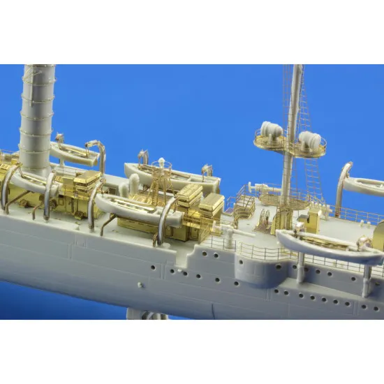 Eduard 53114 1/350 SMS Emden part 1 0 Photo-Etched for Ships Photo etched set