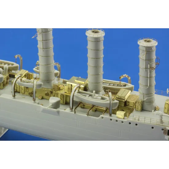 Eduard 53120 1/350 SMS Emden part 2 0 Photo-Etched for Ships Photo etched set
