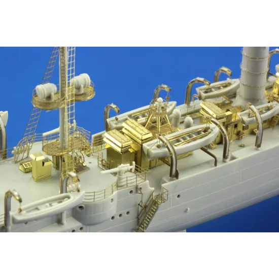 Eduard 53120 1/350 SMS Emden part 2 0 Photo-Etched for Ships Photo etched set