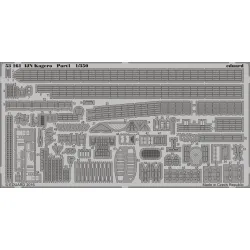 Eduard 53161 1/350 IJN Kagero pt.1 0 Photo-Etched for Ships Photo etched set