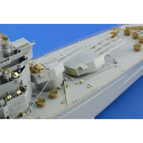 Eduard 53165 1/350 HMS King George V cranes & railings 0 Photo-Etched for Ships Photo etched set
