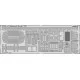 Eduard 53219 1/72 PT-109 guns & life raft Photo-Etched for Ships Photo etched set