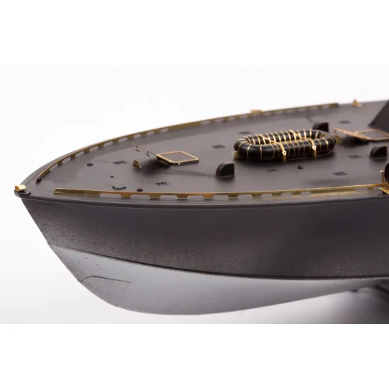 Eduard 53219 1/72 PT-109 guns & life raft Photo-Etched for Ships Photo etched set