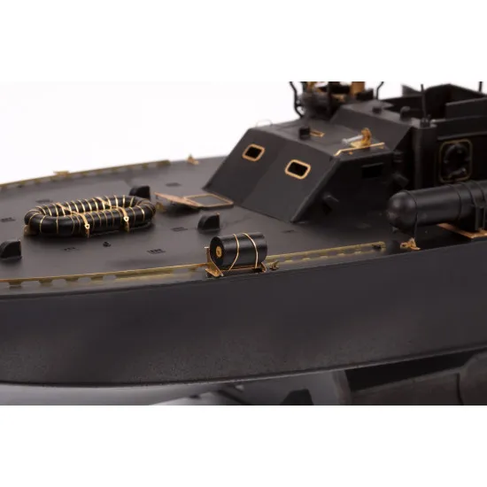 Eduard 53219 1/72 PT-109 guns & life raft Photo-Etched for Ships Photo etched set