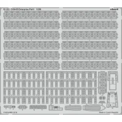 Eduard 53223 1/350 CVN-65 Enterprise pt.1 0 Photo-Etched for Ships Photo etched set