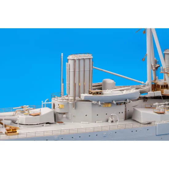 Eduard 53258 1/350 HMS Dreadnought 1915 0 Photo-Etched for Ships Photo etched set