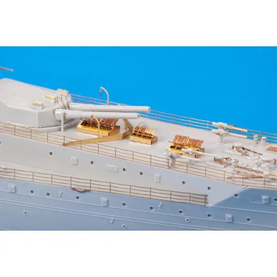 Eduard 53258 1/350 HMS Dreadnought 1915 0 Photo-Etched for Ships Photo etched set