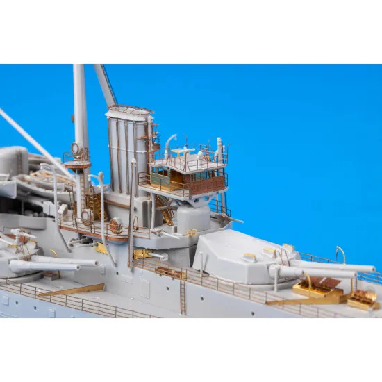 Eduard 53258 1/350 HMS Dreadnought 1915 0 Photo-Etched for Ships Photo etched set