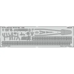 Eduard 53278 1/350 USS Gato SS-212 1941 0 Photo-Etched for Ships Photo etched set