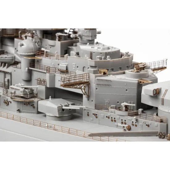 Eduard 53279 1/350 Tirpitz part 1 0 Photo-Etched for Ships Photo etched set