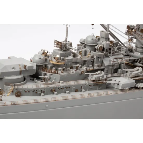 Eduard 53279 1/350 Tirpitz part 1 0 Photo-Etched for Ships Photo etched set