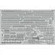 Eduard 53284 1/350 USS Constellation CV-64 part 4 - hull & deck 0 Photo-Etched for Ships Photo etched set