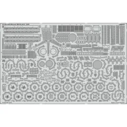 Eduard 53293 1/350 USS Missouri BB-63 part 2 0 Photo-Etched for Ships Photo etched set