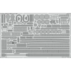 Eduard 53294 1/350 USS Missouri BB-63 part 3 0 Photo-Etched for Ships Photo etched set