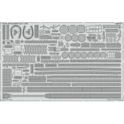 Eduard 53304 1/350 USS Iowa BB-61 part 3 0 Photo-Etched for Ships Photo etched set