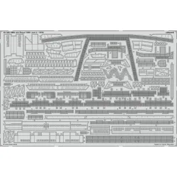 Eduard 53306 1/350 HMS Ark Royal 1939 part 2 0 Photo-Etched for Ships Photo etched set