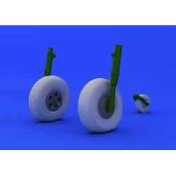 Eduard 624001 1/24 Typhoon wheels Brassin for Aircraft