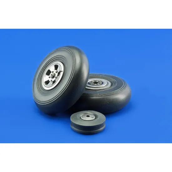 Eduard 624001 1/24 Typhoon wheels Brassin for Aircraft