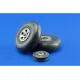 Eduard 624001 1/24 Typhoon wheels Brassin for Aircraft