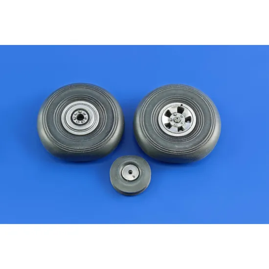 Eduard 624001 1/24 Typhoon wheels Brassin for Aircraft