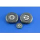 Eduard 624001 1/24 Typhoon wheels Brassin for Aircraft