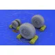Eduard 632005 1/32 F-4C/D/E/F/G wheels Brassin for Aircraft