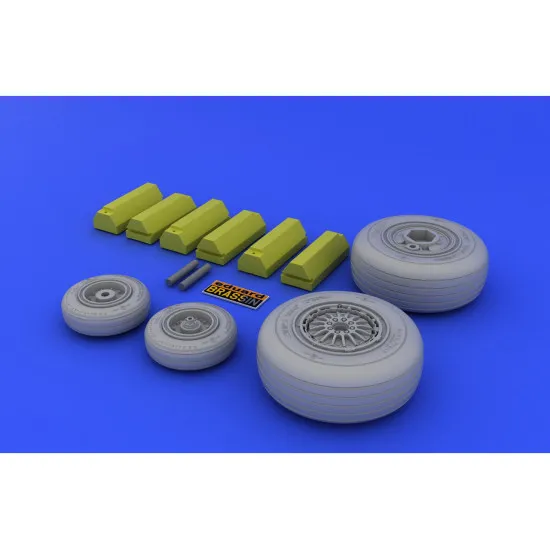 Eduard 632005 1/32 F-4C/D/E/F/G wheels Brassin for Aircraft