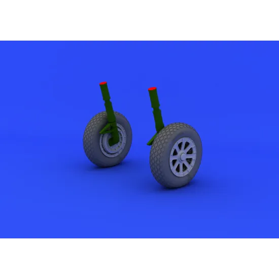 Eduard 632019 1/32 F4U-1 wheels Brassin for Aircraft