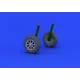 Eduard 632019 1/32 F4U-1 wheels Brassin for Aircraft