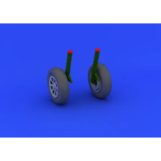 Eduard 632019 1/32 F4U-1 wheels Brassin for Aircraft