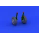 Eduard 632019 1/32 F4U-1 wheels Brassin for Aircraft