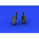 Eduard 632019 1/32 F4U-1 wheels Brassin for Aircraft