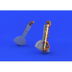 Eduard 632021 1/32 Bf 109G-6 undercarriage legs BRONZE Brassin for Aircraft