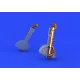 Eduard 632021 1/32 Bf 109G-6 undercarriage legs BRONZE Brassin for Aircraft