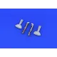 Eduard 632021 1/32 Bf 109G-6 undercarriage legs BRONZE Brassin for Aircraft