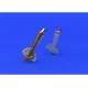 Eduard 632021 1/32 Bf 109G-6 undercarriage legs BRONZE Brassin for Aircraft