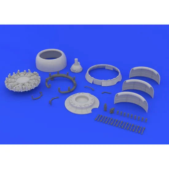 Eduard 632028 1/32 B-17G engine No.2 Brassin for Aircraft