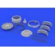 Eduard 632028 1/32 B-17G engine No.2 Brassin for Aircraft