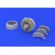Eduard 632028 1/32 B-17G engine No.2 Brassin for Aircraft