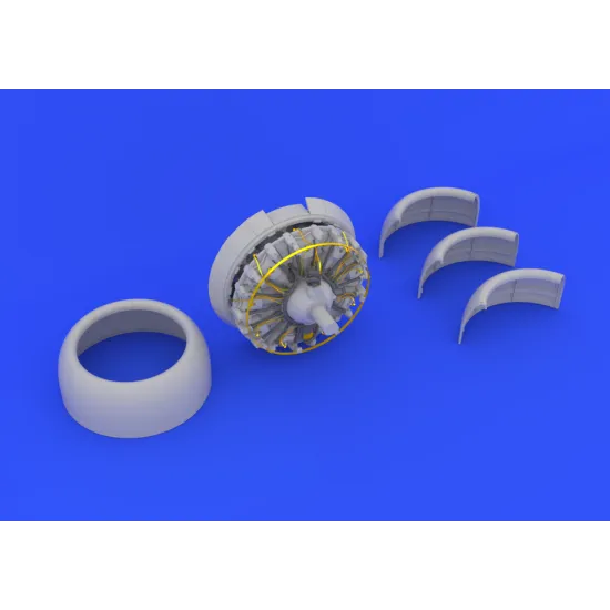 Eduard 632028 1/32 B-17G engine No.2 Brassin for Aircraft