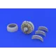 Eduard 632028 1/32 B-17G engine No.2 Brassin for Aircraft