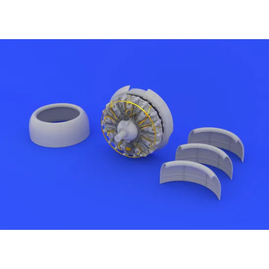 Eduard 632028 1/32 B-17G engine No.2 Brassin for Aircraft