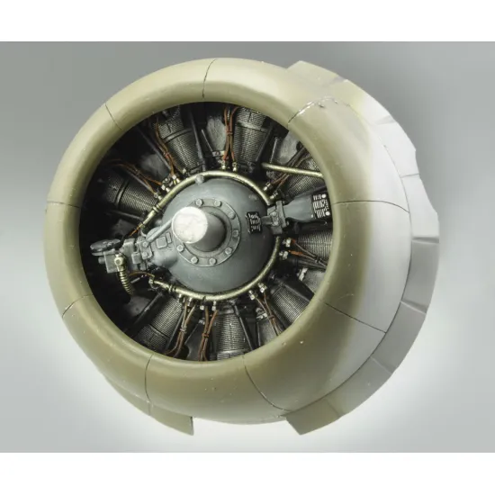 Eduard 632029 1/32 B-17G engine No.3 Brassin for Aircraft